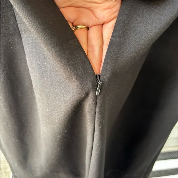 Talbots Black Sleeveless Mini Dress - Picture 6 of 7